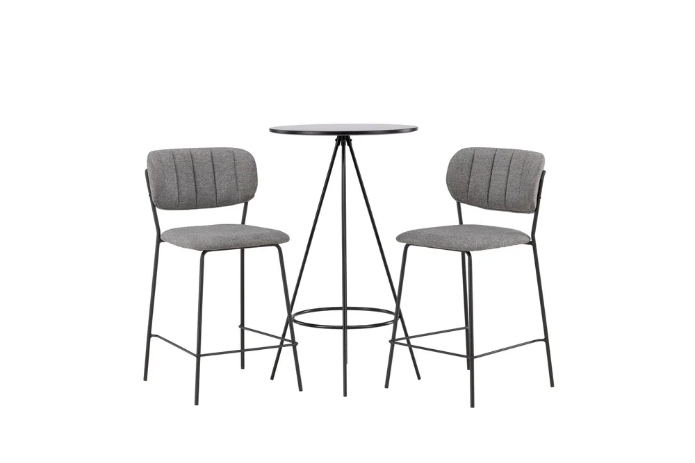 Bistro Spisegruppe 60 cm Rund med 2 Bell Stoler v:5506200 Bistro Spisegruppe 60 cm Rund med 2 Bell Stoler v:5506200