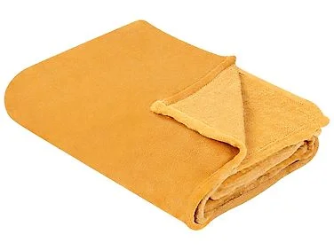Pledd BAYBURT 200 x 220 cm Oransje v:2567008