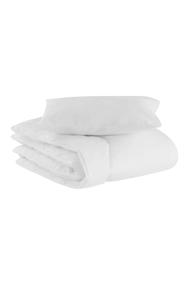 CELINE BABY barnedyne med pute tralle/vugget sett 2 deler - Hvit - Barnerom | m v:8204041