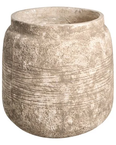 Blomsterpotte ARGOSTOLI 44 cm Beige v:6386585
