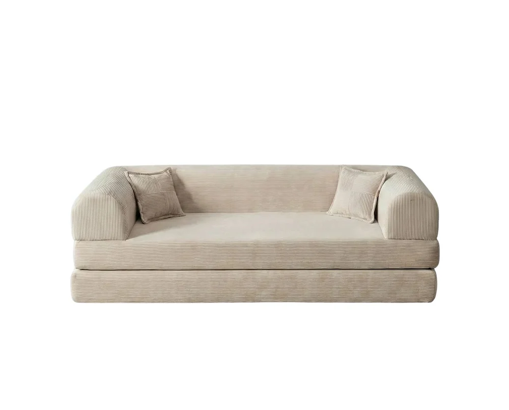3-seters sovesofa Atelier Del Sofa Legom Eco (190 x 90 x 25 cm) Krem v:7573992 3-seters sovesofa Atelier Del Sofa Legom Eco (190 x 90 x 25 cm) Krem v:7573992