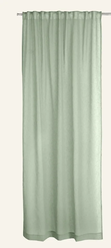 Gardin lys grønn – 140×220 cm v:4773045 Gardin lys grønn – 140×220 cm v:4773045