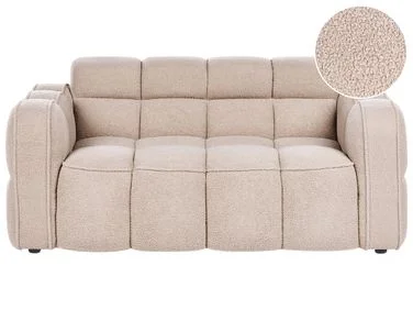 Sofa 2-seters UTANA Bouclé Beige v:4168919 Sofa 2-seters UTANA Bouclé Beige v:4168919