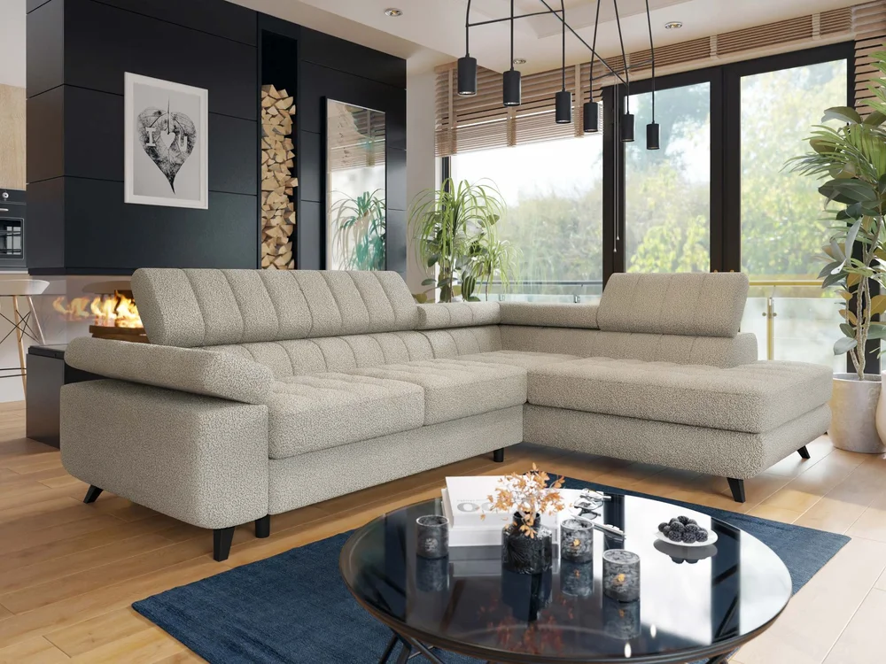 Amshyttan Sovesofa med sjeselong 4-seter v:3102214 Amshyttan Sovesofa med sjeselong 4-seter v:3102214