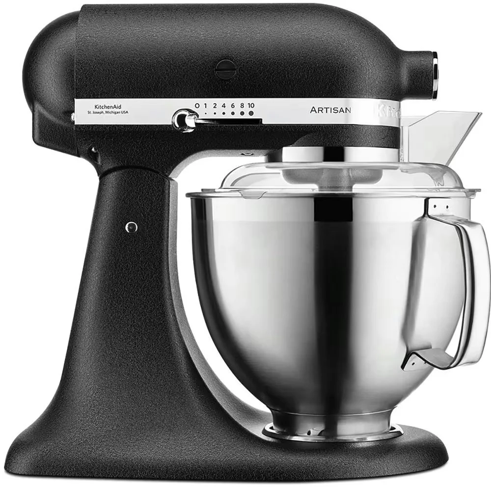 5KSM185PSEBK Kjøkkenmaskin 4,8L Artisan Premium, Cast iron Black v:9822769
