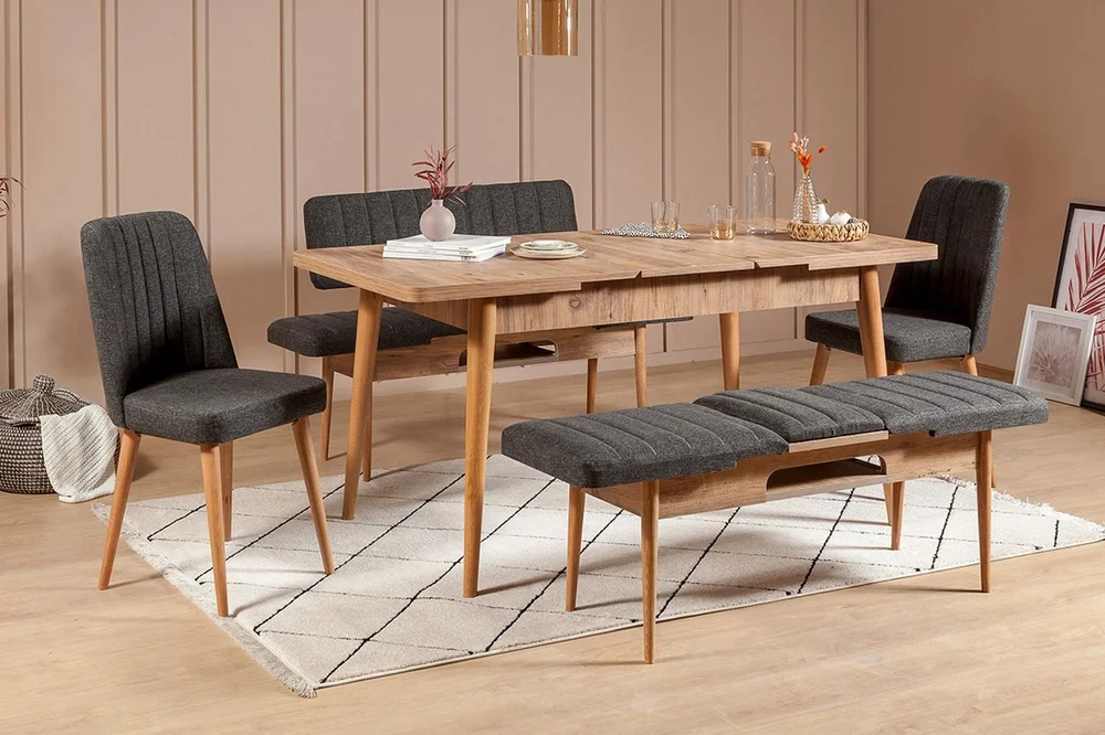 Idehult Spisegruppe 5 deler 75 cm v:8756099