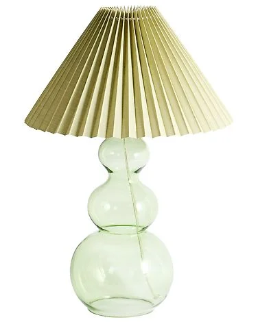 Bordlampe SENGWA Glass Grønn v:2392957