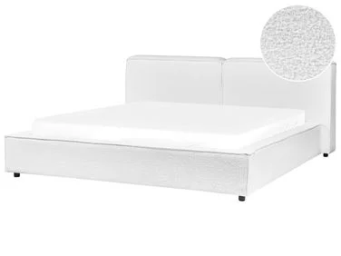 Vannseng Bouclé LINARDS 180 x 200 cm Hvit v:2044582 Vannseng Bouclé LINARDS 180 x 200 cm Hvit v:2044582