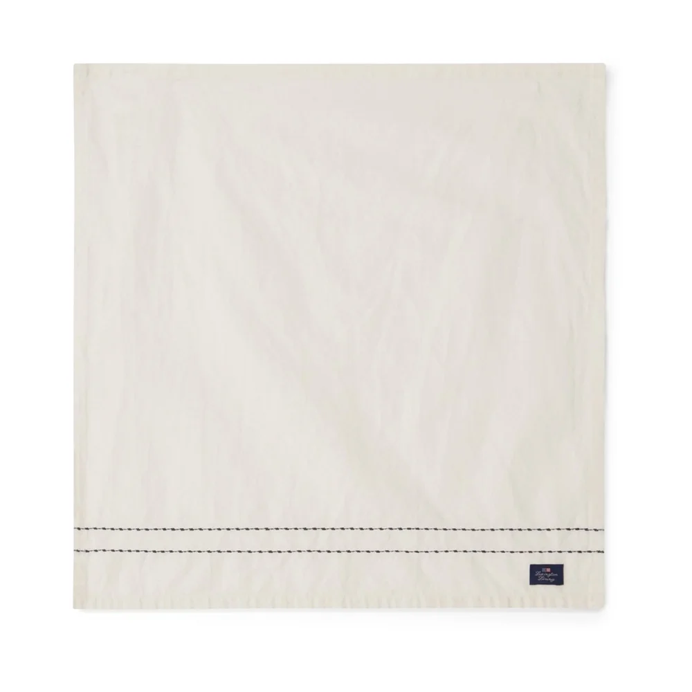 Cotton Linen stoffserviett stitches 50×50 cm v:3561430 Cotton Linen stoffserviett stitches 50×50 cm v:3561430