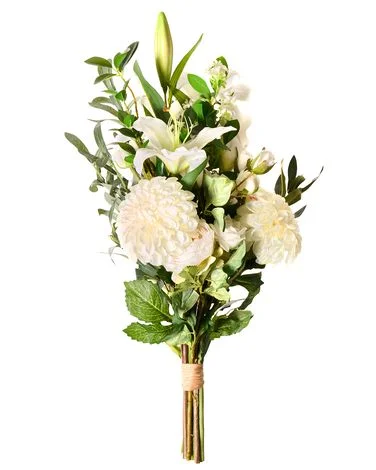 Kunstig blomsterbukett PARREIRA 67 cm Hvit v:5027826 Kunstig blomsterbukett PARREIRA 67 cm Hvit v:5027826
