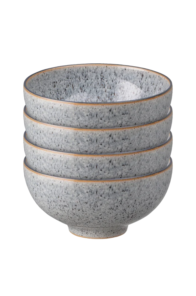 Risskål Studio Grey 13 cm 4-pk - Grå - Kjøkken & husholdning | m v:3382897