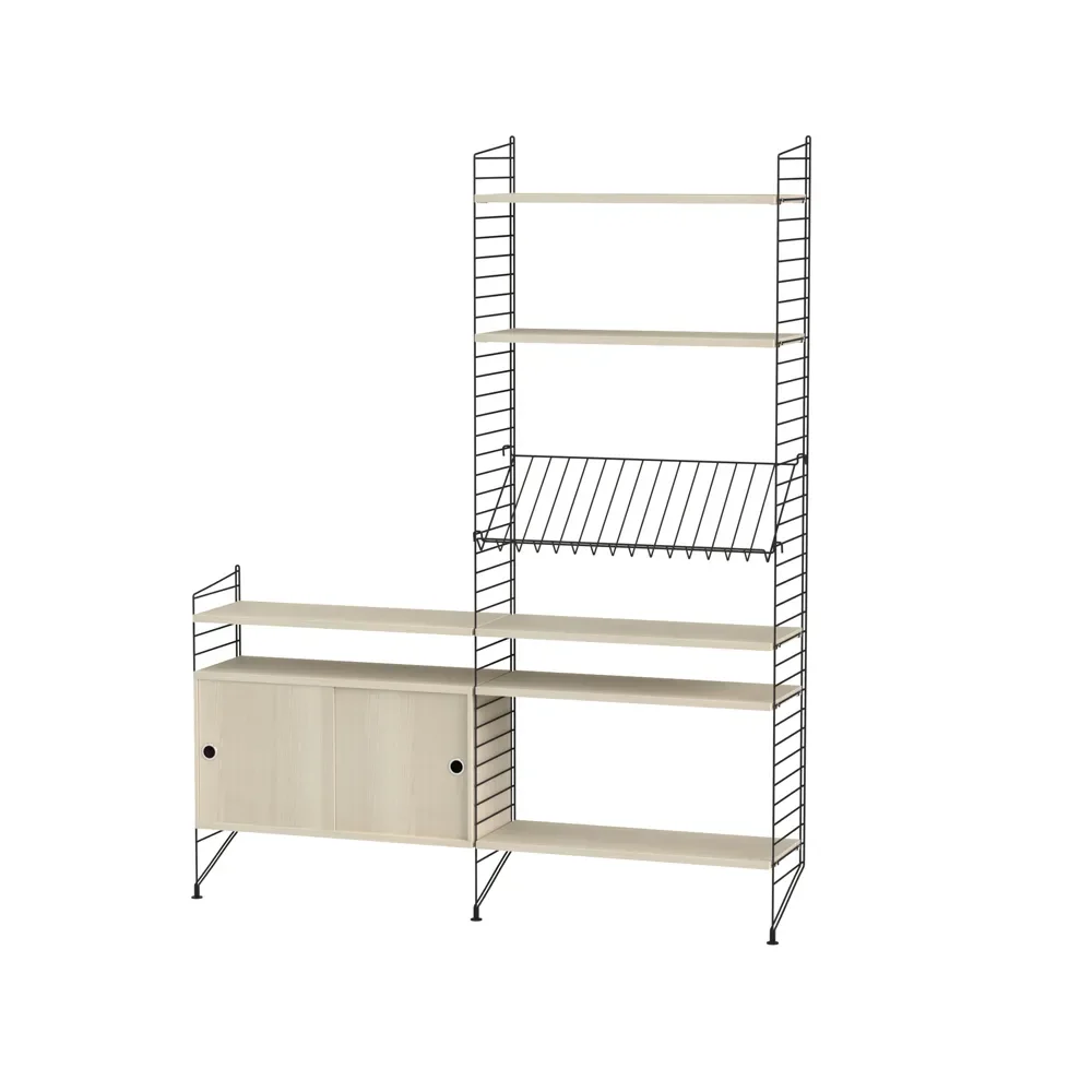 String stue ask & sort - Kombinasjon K" v:4899347