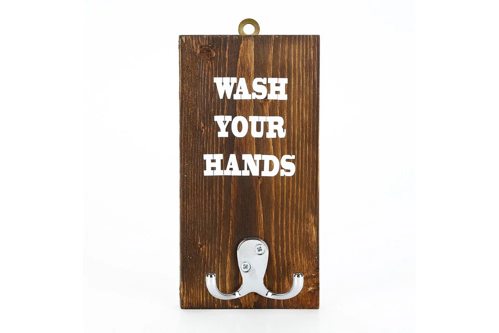 Evila Håndklehenger Wash Your Hands v:4790450