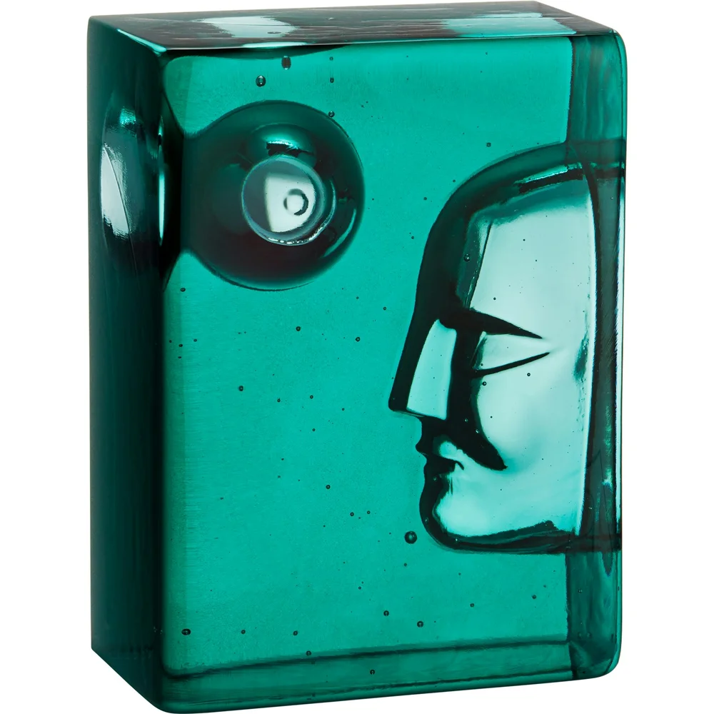 Azur Kunstglass Petrol Blue, Moon v:421348
