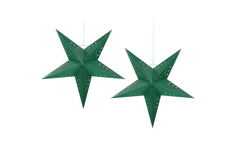 Hängande dekorationer Beliani Motti set om 2 Grön, 45x18x45 cm Green 60x18x60 cm v:1079730 Hängande dekorationer Beliani Motti set om 2 Grön, 45x18x45 cm Green 60x18x60 cm v:1079730