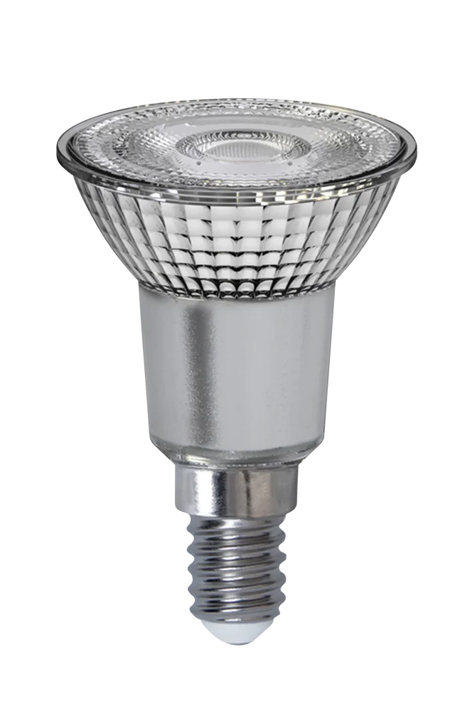 Lyspære E14 LED Spot Glas 4,8W - Transparent - Belysning | m v:8766226