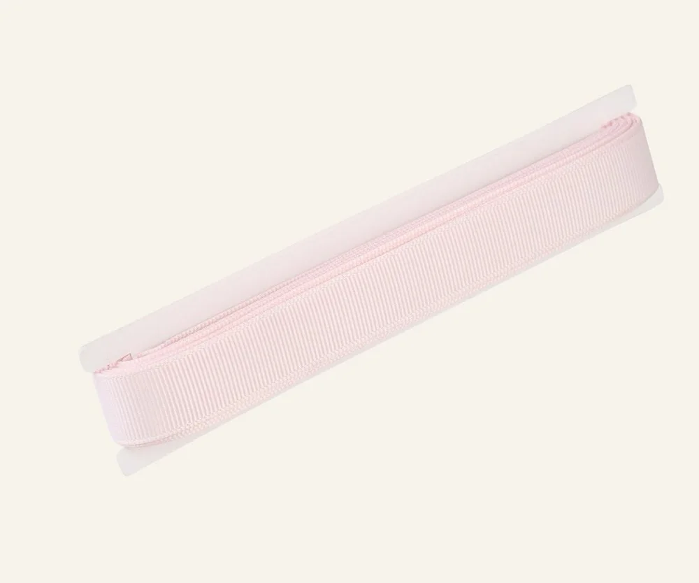 Bånd lys rosa – 1,6cm x 7m v:9636244