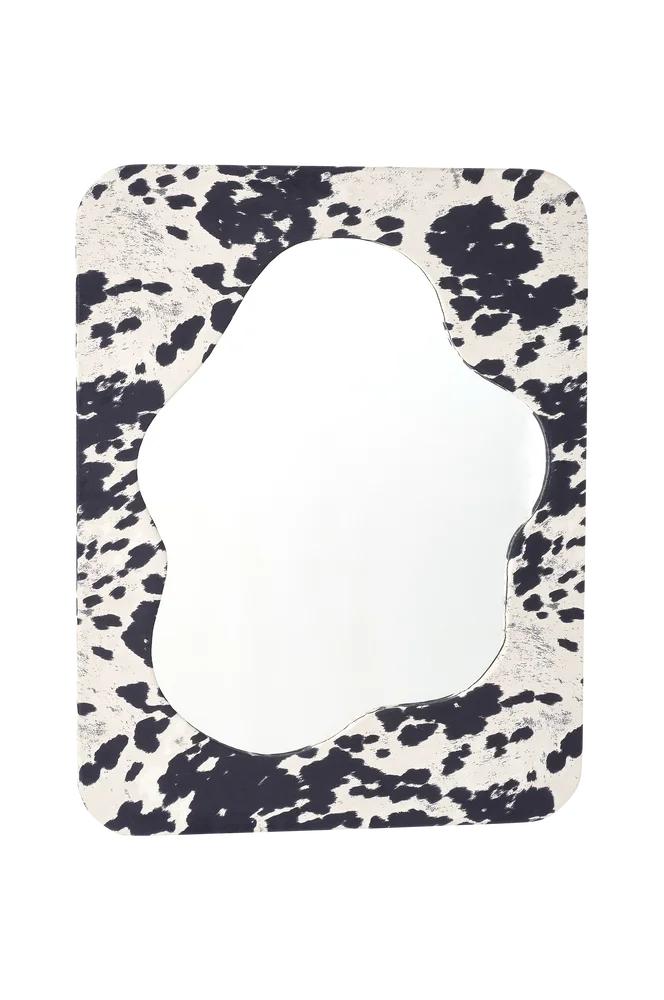 Speil Cow Fur – Svart m v:6964790 Speil Cow Fur – Svart m v:6964790