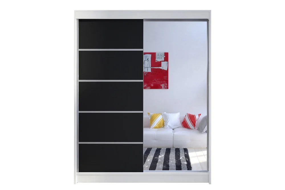Pickering Garderobe med Speil 150x200 cm v:3784334