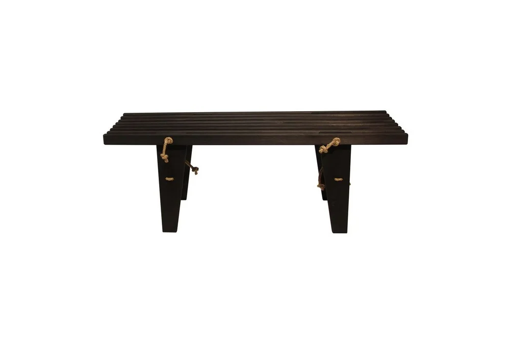 Hillerstorp Ecobench Benk utendørs 120 cm furu svart oljet v:2073797