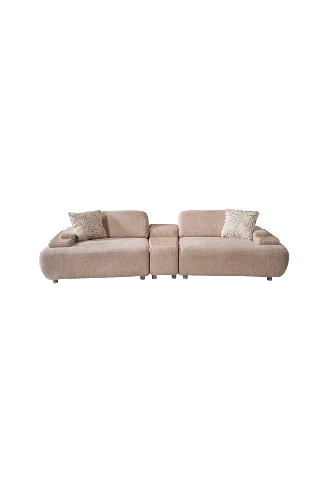 Sofa med 4 seter Toscana – Beige m v:2576628 Sofa med 4 seter Toscana – Beige m v:2576628