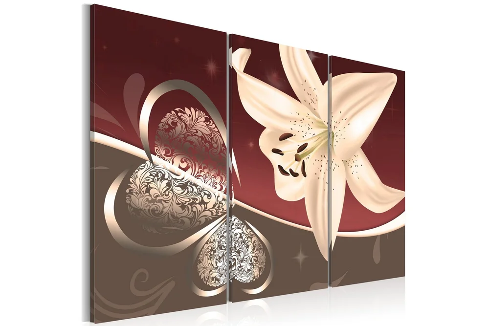 Bilde Abstraction With Lily Triptych 60×40 v:8035926 Bilde Abstraction With Lily Triptych 60×40 v:8035926
