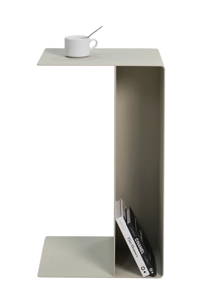 Sidebord Slide Høy - Beige m v:466118