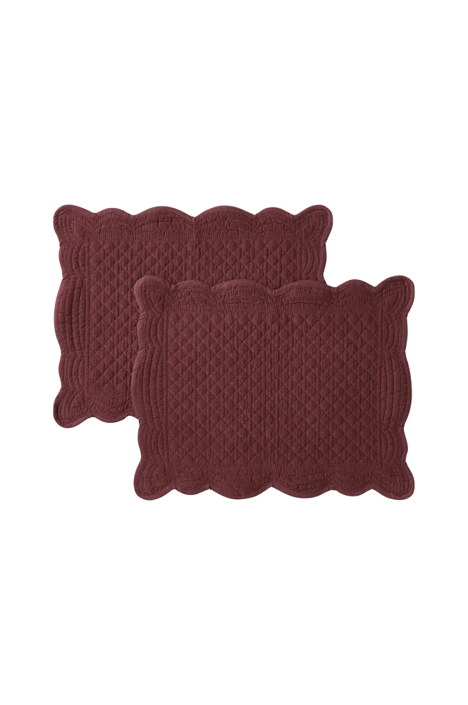 Bordmatte Ester 2-pakning – Rød – Tekstiler | m v:9435542 Bordmatte Ester 2-pakning – Rød – Tekstiler | m v:9435542