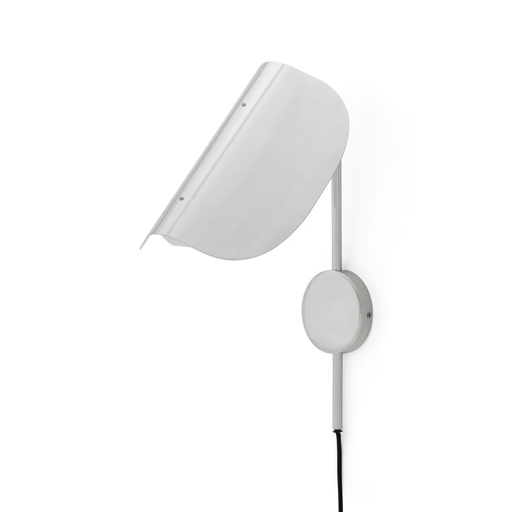 Wing Vegglampe, Polert Aluminium v:6270541