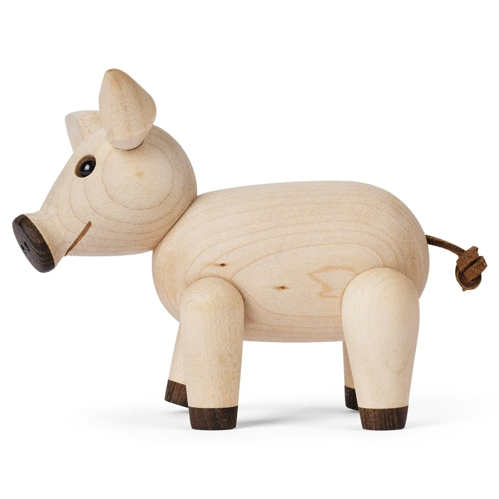 Penny Pig Trefigur 8 cm v:8064284 Penny Pig Trefigur 8 cm v:8064284
