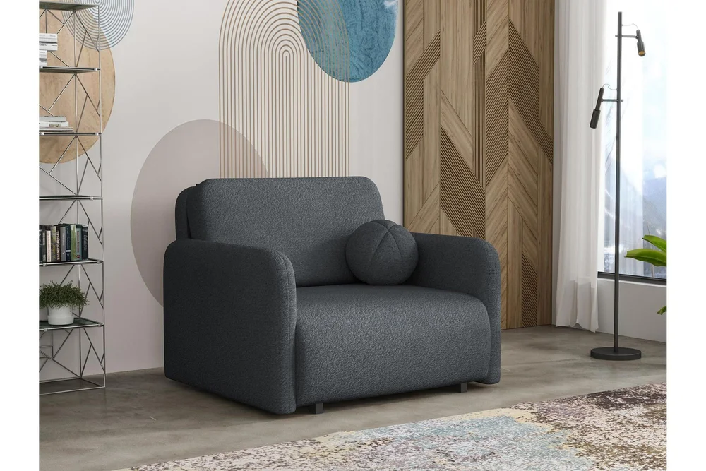 Ajmeri Sovesofa 2-seter i Bouclé v:7332820