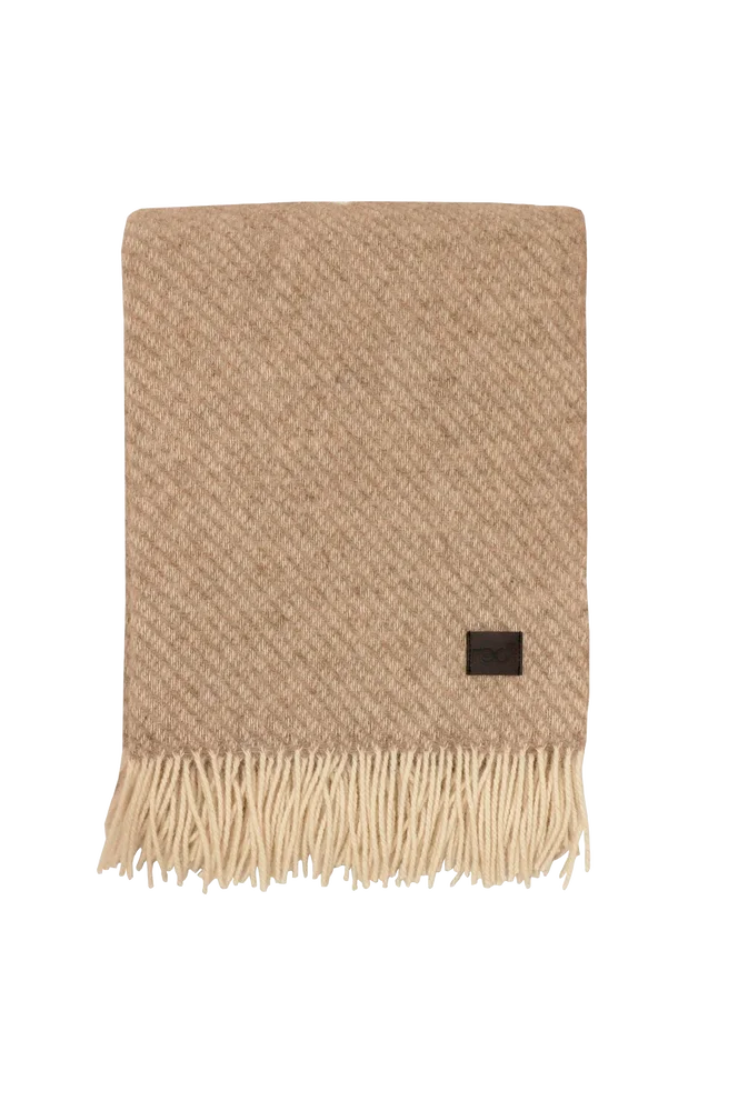 Aukland ullpledd – Beige – Tekstiler | m v:7330671 Aukland ullpledd – Beige – Tekstiler | m v:7330671