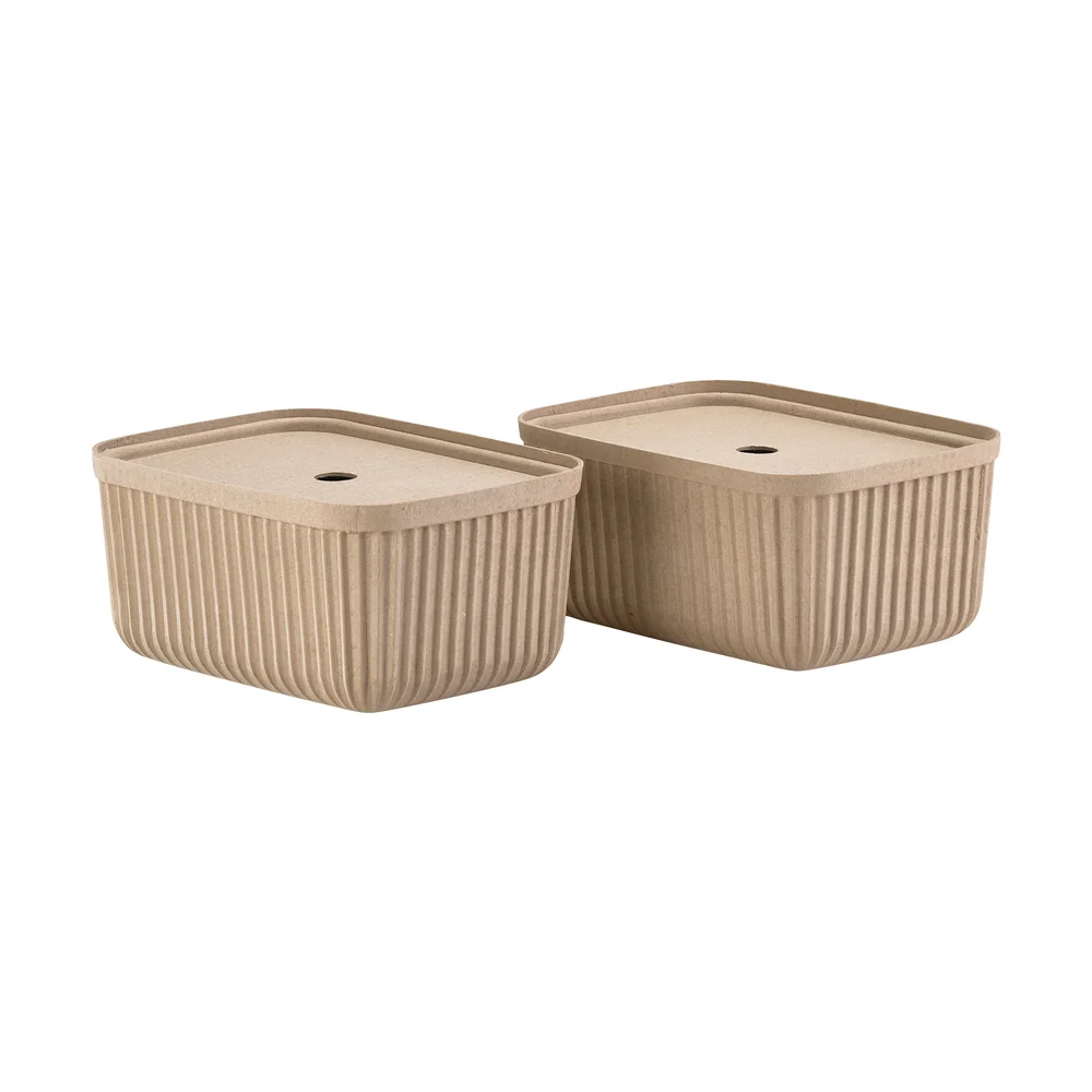 Pulp oppbevaringsboks 23x32 cm 2-pack v:7828872