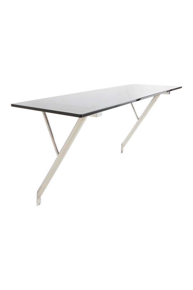 KULLABERG skrivebord 40x120 cm - Krom m v:3604292