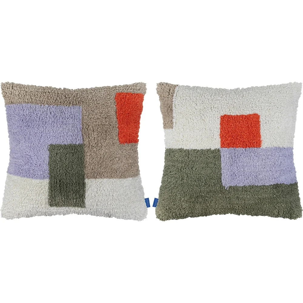 Brick Putetrekk 50×50 cm, Olivengrønn v:9638635 Brick Putetrekk 50×50 cm, Olivengrønn v:9638635