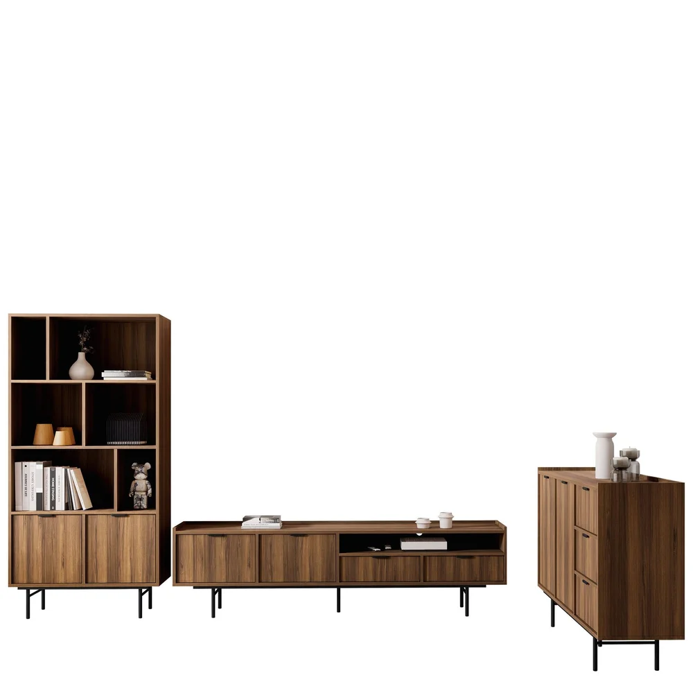 møbelsett Edison Valnøtt v:9430565