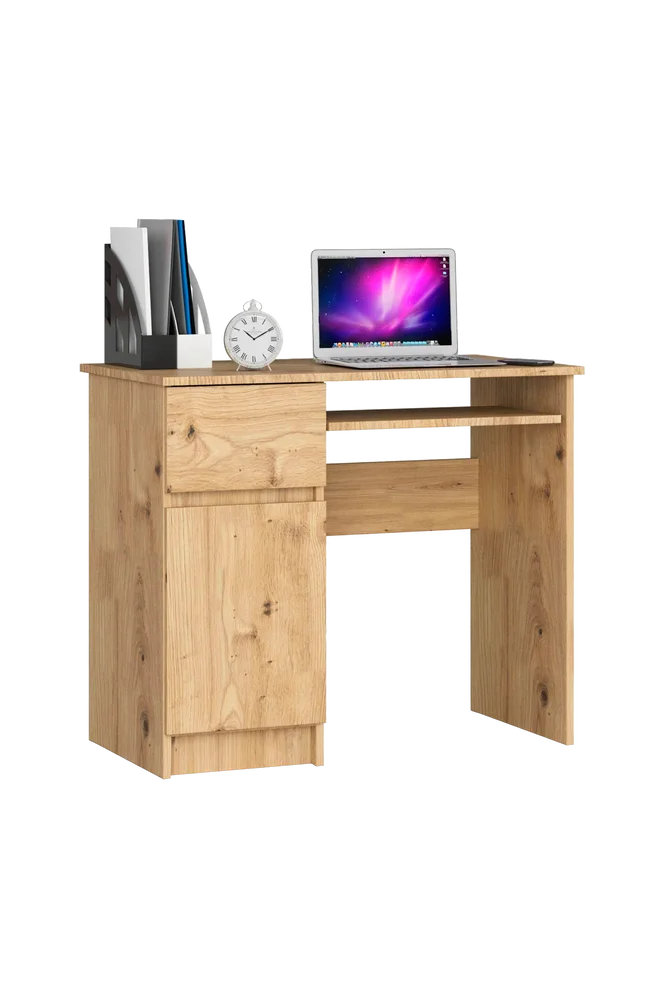 Akord Piksel skrivebord med venstrehendt oppsett – Brun m v:5866669 Akord Piksel skrivebord med venstrehendt oppsett – Brun m v:5866669