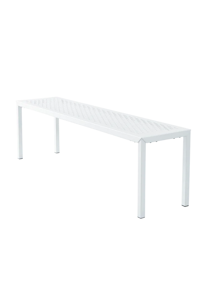 NÄS benk – 150 cm – Hvit m v:615906