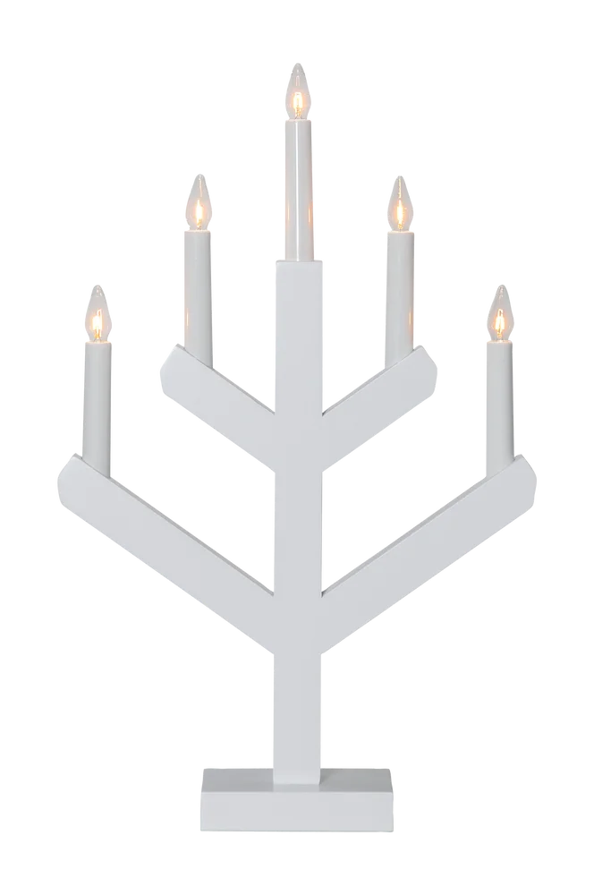 Lysestake Vinga 50 cm – Hvit – Belysning | m v:1481212 Lysestake Vinga 50 cm – Hvit – Belysning | m v:1481212