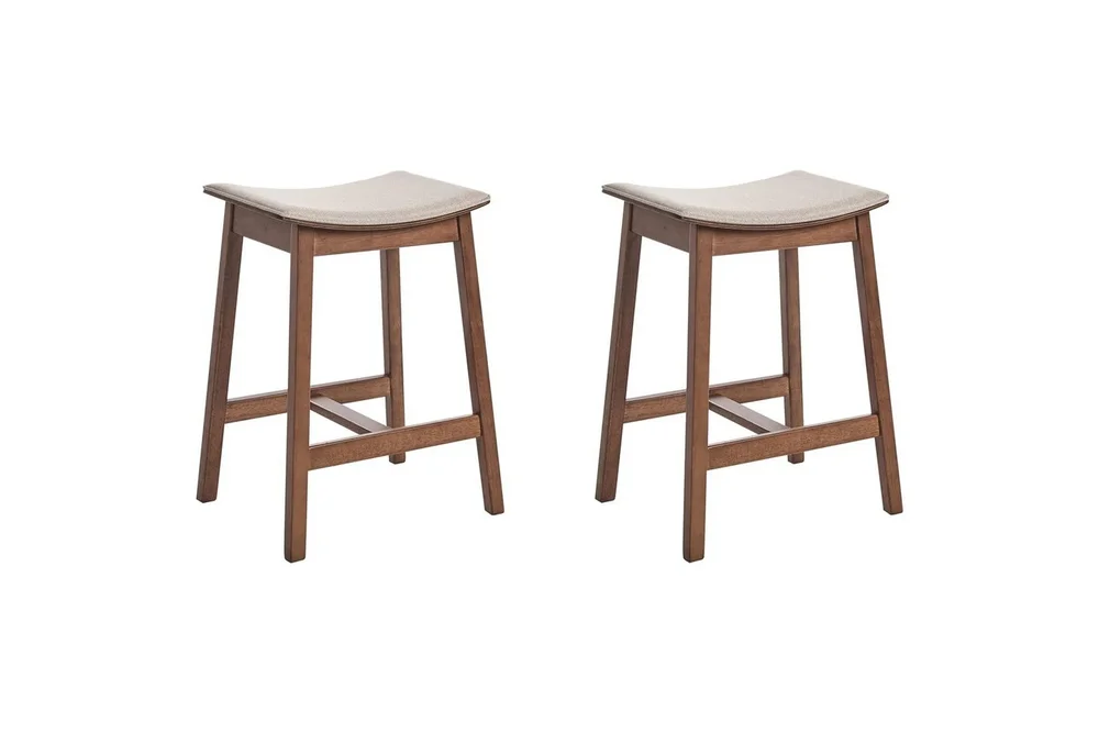 Barstol Dixon set om 2 Beige v:5138627 Barstol Dixon set om 2 Beige v:5138627