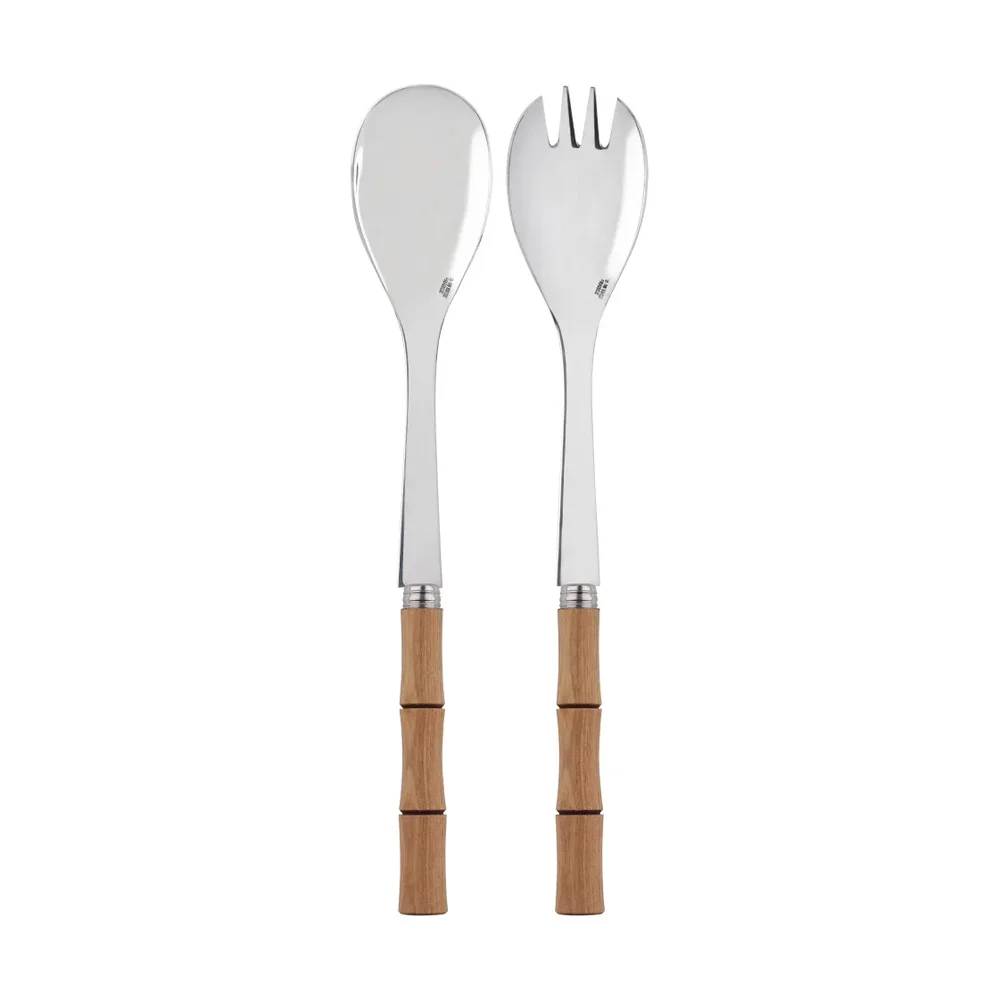 Bamboo shape salatbestikk 2 deler v:4181157 Bamboo shape salatbestikk 2 deler v:4181157