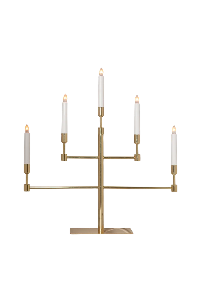 Lysestake Vide høyde 53 cm – Messing – Belysning | m v:5623364 Lysestake Vide høyde 53 cm – Messing – Belysning | m v:5623364