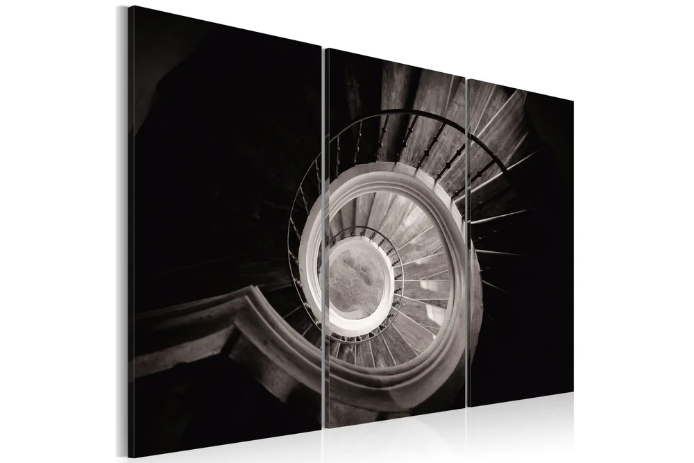 Bilde Down a spiral staircase 90x60 v:6001650