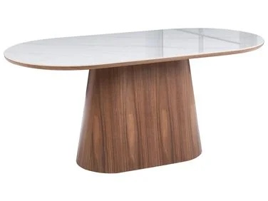 Spisebord LOCKHART Mørk ask 180 cm 90 cm v:962055 Spisebord LOCKHART Mørk ask 180 cm 90 cm v:962055