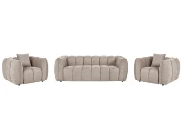 Sofagruppe 5-seters NESS Gråbrun v:3749706 Sofagruppe 5-seters NESS Gråbrun v:3749706