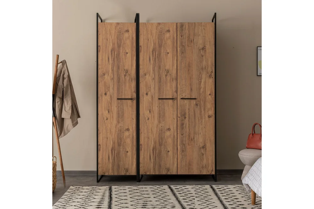 Batler Garderobe 52x104 3 Dører v:8005689