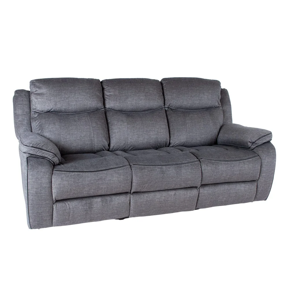 Reclinersofa Iskmar 3-seter med manuell mekanisme v:1283139 Reclinersofa Iskmar 3-seter med manuell mekanisme v:1283139
