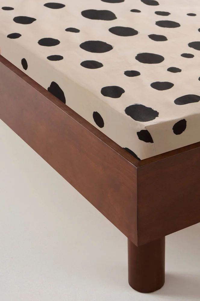 RIGMOR DOT stretchlaken – Beige – Tekstiler | m v:4931484 RIGMOR DOT stretchlaken – Beige – Tekstiler | m v:4931484