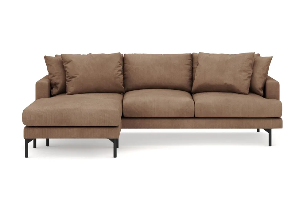 Menard 4-seters Venstrevendt Dyp L-formet Divansofa i Manchester v:1422001