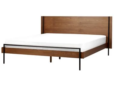 Seng LIBERMONT 180 x 200 cm Mørk ask v:1824540